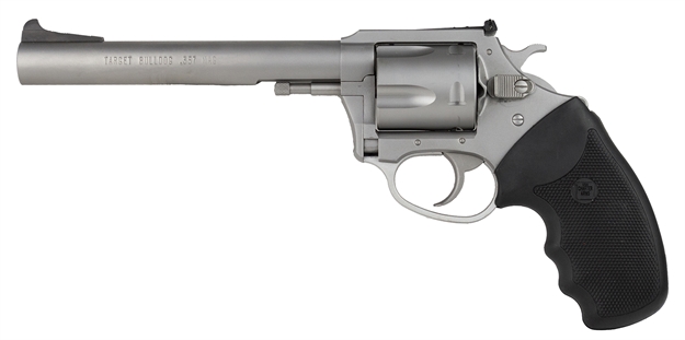Picture of Charter Arms Target Magnum Revolver, 357 Mag, 6" Bbl, 5 Shot, Stainless, Adjustable Sights 73560 678958735604
