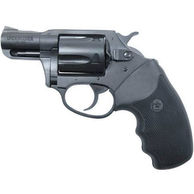 Picture of  Charter Arms 13820 Undercover Lite  Small 38 Special, 5 Shot 2" Black Stainless Steel Barrel & Cylinder, Black Passivate Aluminum Frame W/Black Finger Grooved Rubber Grip, Exposed Hammer 678958138207