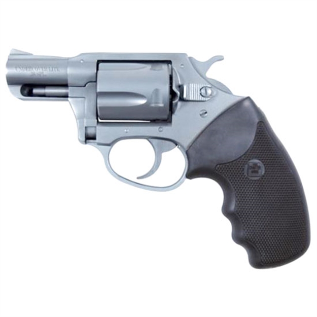 Picture of  Charter Arms 53820 Undercover Lite Compact 38 Special, 5 Shot 2" Stainless Steel Barrel & Cylinder, Anodized Aluminum Frame W/Black Finger Grooved Rubber Grip, Exposed Hammer