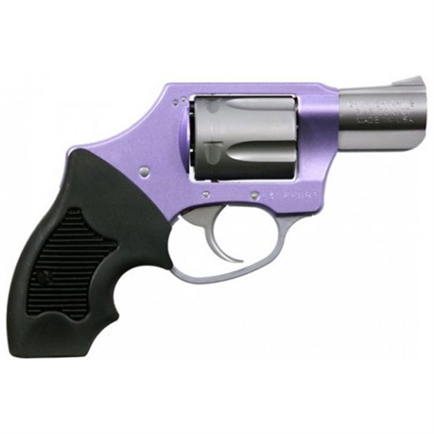 Picture of  Charter Arms 53841 Undercover Lite Lavender Lady Small 38 Special 5Rd 2" Stainless Steel Barrel & Cylinder, Lavender Aluminum Frame, Black Finger Grooved Rubber Grip, Concealed Hammer 678958538410