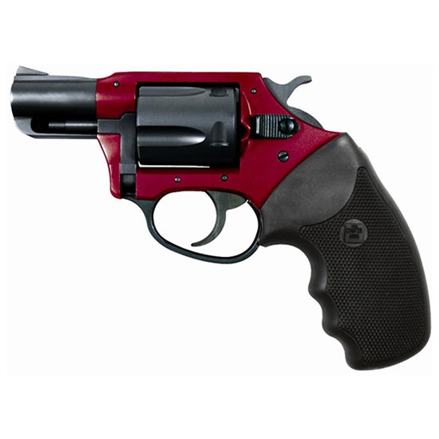 Picture of  Charter Arms 53824 Undercover Lite Small 38 Special, 5 Shot 2" Black Passivate Stainless Steel Barrel & Cylinder, Red Aluminum Frame W/Black Finger Grooved Rubber Grip, Exposed Hammer 678958538243