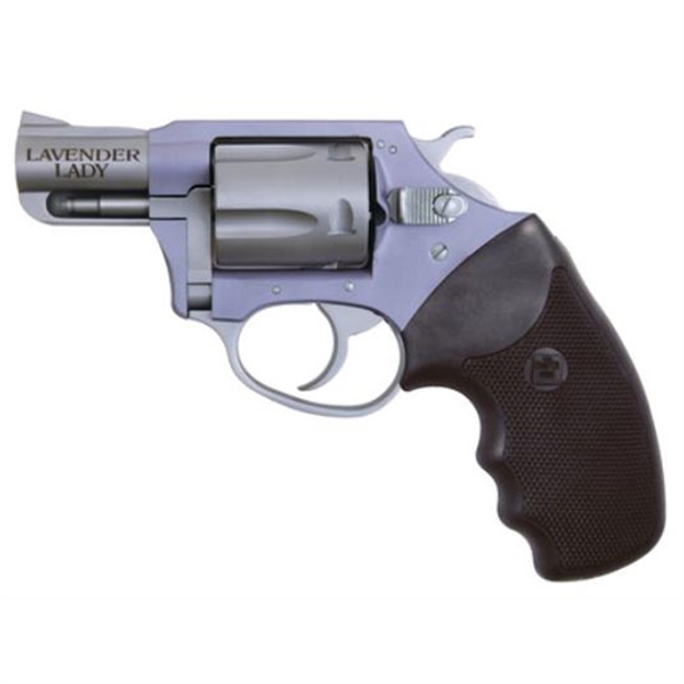 Picture of  Charter Arms 53840 Undercover Lite Lavender Lady Small 38 Special 5Rd 2" Stainless Steel Barrel & Cylinder, Lavender Aluminum Frame, Black Finger Grooved Rubber Grip, Exposed Hammer