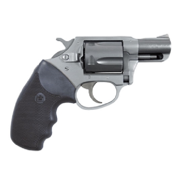 Picture of  Charter Arms 93820 Undercover Lite Southpaw Compact 38 Special, 5 Shot 2" Stainless Steel Barrel & Cylinder, Anodized Aluminum Frame W/Black Finger Grooved Rubber Grip, Exposed Hammer, Left Hand 678958938203