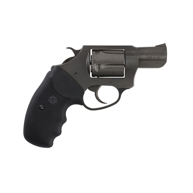 Picture of  Charter Arms 63820 Undercover  Small 38 Special, 5 Shot 2" Black Nitride Stainless Steel Barrel, Cylinder & Frame, Black Finger Grooved Rubber Grip, Exposed Hammer