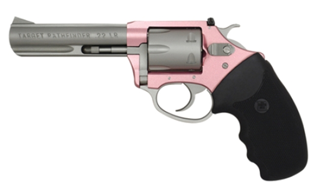 Picture of Charter Arms Char Pthfndr Lite 22Lr 4.2" Pink/Ss 8Rd 52232 678958522327