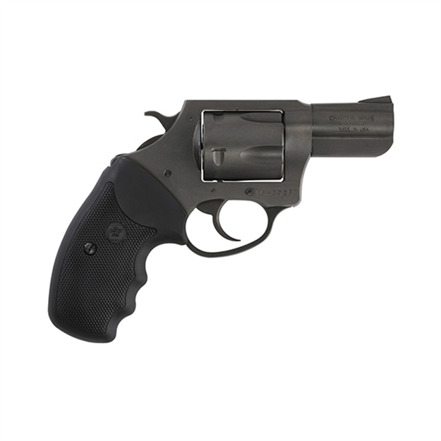 Picture of  Charter Arms 64020 Pitbull  Large 40 S&W, 5 Shot 2.30" Black Nitride Steel Barrel, Cylinder & Frame W/Black Finger Grooved Rubber Grip 678958640205