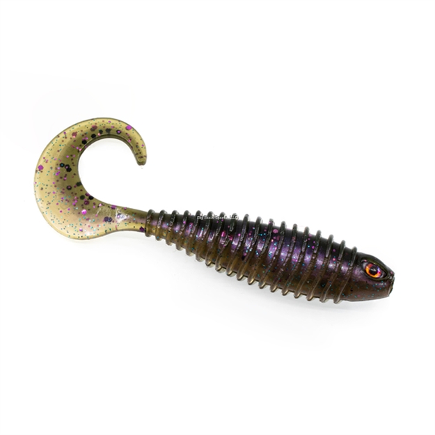Picture of Chasebaits Curly Bait 3" Plum