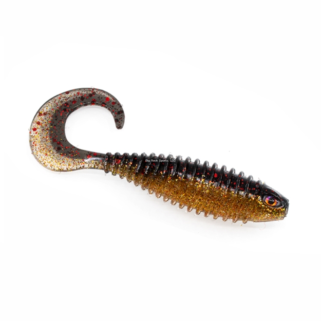 Picture of Chasebaits Curly Bait 4" Blood Gold