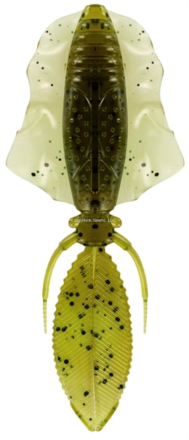 Picture of Chasebaits Flip Flop, Green Pumpkin, 4.25" Soft Plastic, 6Pcs