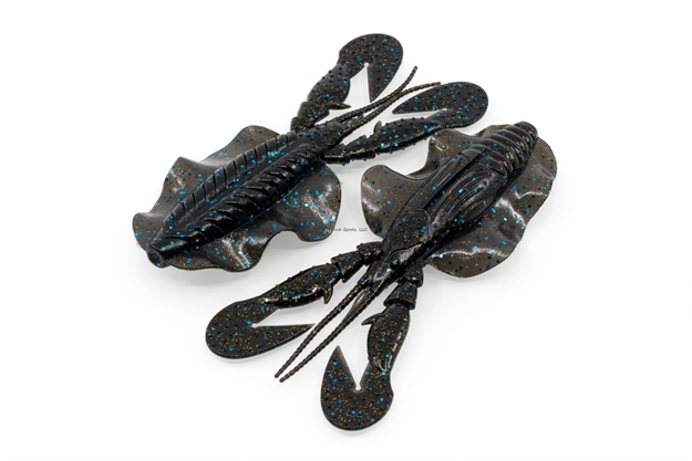 Picture of Chasebaits Love Bug 4.25" Black & Blue Craw.