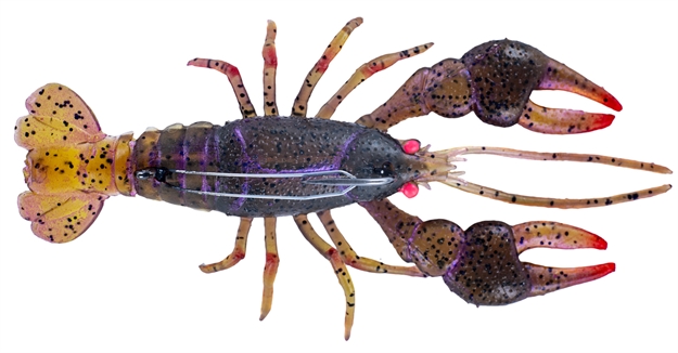 Picture of Chasebaits Mud Bug 2.75" - Grape, Tpe Material