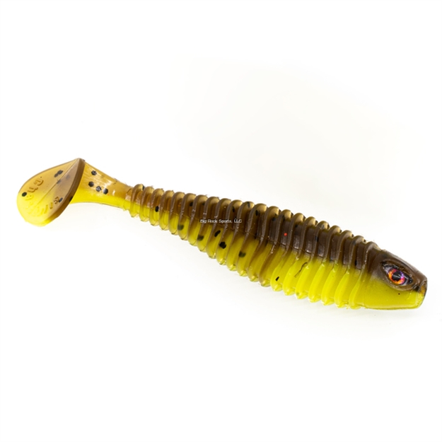 Picture of Chasebaits Paddle Bait 3" Lime Tiger