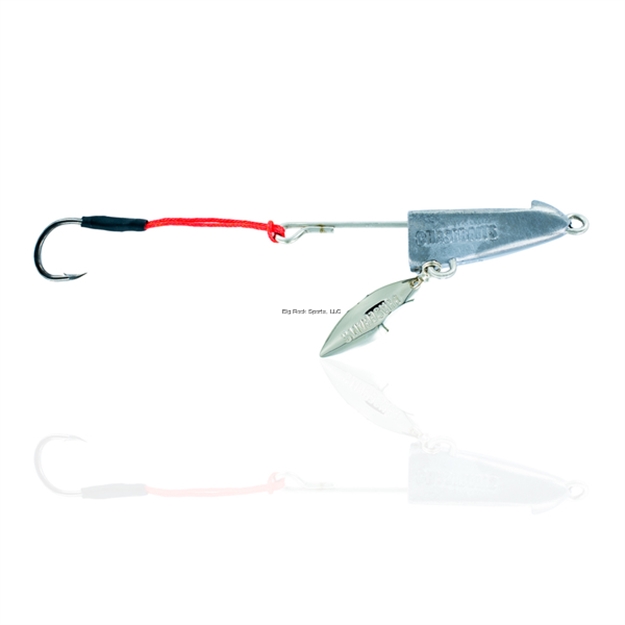 Picture of Chasebaits Squid Rig 5.9" - 1 OZ Jighead, 4/0 Single Assist (2 Pc)