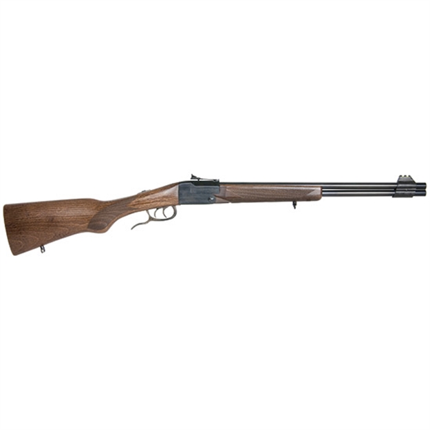 Picture of  Chiappa Firearms 500111 Double Badger  Full Size 22 Wmr 2Rd, 19" Blued Barrel & Receiver, Beechwood Folding Checkered Stock, Right Hand