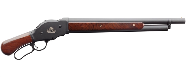 Picture of  Chiappa Firearms 930377 1887 Rose Box Bootleg 12 Gauge 5+1 2.75" 18.50", Black Barrel/Engraved Rec, Oiled Walnut Furniture With Pistol Grip, Bead Sight