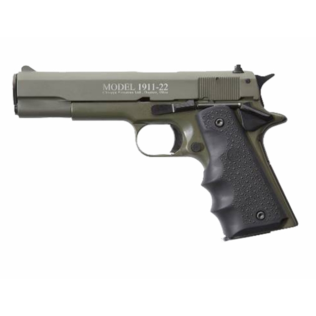 Picture of Chiappa Firearms 1911 Pistol 22Lr 5" Bbl Odg,Hogue Gp2/10 401.121 805367071660
