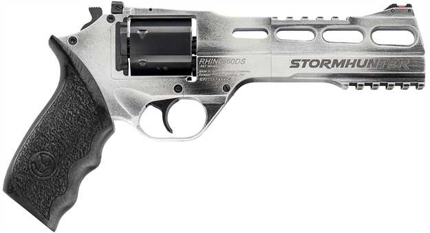 Picture of  Chiappa Firearms 340334 Rhino 60Ds Limited Edition 357 Mag 6 Shot 6" Stormhunter (White) Steel Vent Rib Barrel, Cylinder & Aluminum Frame, Black Walnut Grip, Hammer Safety