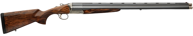 Picture of  Chiappa Firearms 930.354 CD Triple Crown Empire Grade Full Size 20/28 Gauge Break Open 3+1 26" Blued Chrome Lined Vent Rib Barrel, Silver Engraved Steel Receiver, Fixed Oiled Walnut Stock 8053800946469