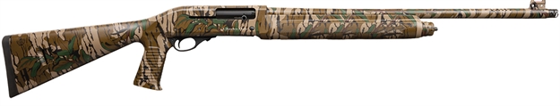 Picture of Chiappa Firearms 930381 635 Field Turkey Full Size 12 Gauge Semi-Auto 3.50" 5+1 24" Mossy Oak Greenleaf Steel Barrel, Aluminum Receiver & Fixed Synthetic Stock 930.381 8053800947336