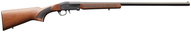 Picture of Charles Daly 930.383 101  Full Size 28 Gauge Break Open 3" 1Rd 26" Black Single Shot Barrel & Receiver, Fixed Walnut Stock, Beretta/Benelli Mobil Choke System 930383