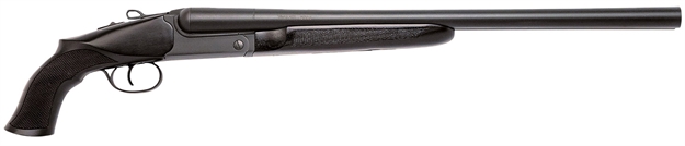 Picture of Charles Daly 930385 500  12 Gauge Break Open 2 20" Black Side BY Side Barrel, Black Receiver, Black Wood Stock, Includes Pistol Grip 930.385