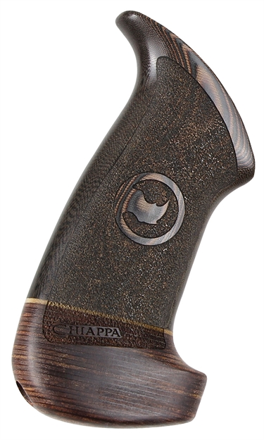 Picture of Chiappa Firearms 970482 Replacement  Hogue Rhino Walnut Micarta Grip W/Rosewood Big Butt 970480 8053800940092