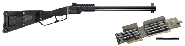Picture of Chiappa Firearms M6 Combo Folding, 12Ga/22Lr,18.5" Black CF500.184