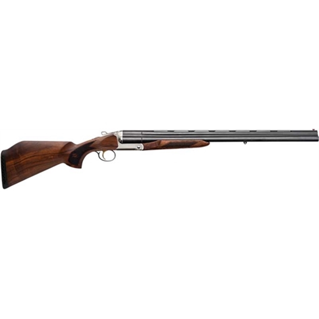 Picture of Charles Daly Triple Crown Compact Shotgun, 12Ga-3", White, 28" Bbl, FO Front Sight, Walnut Stock, Mc-5, Break Down Case Included 930.079