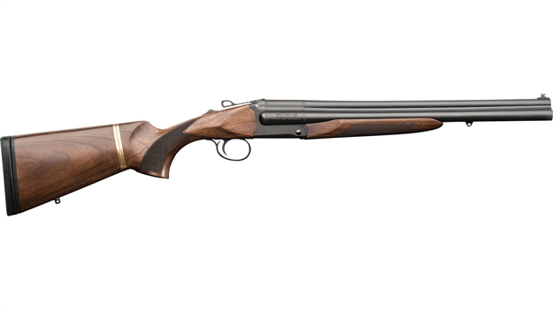 Picture of Chiappa Firearms Triple Threat Shotgun Blued 18.5" Bbl 2Pc Walnut Stk Mc-5 20Ga 3"