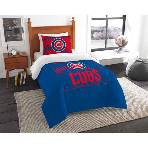 Picture of Chicago Cubs Twin Comforter Set