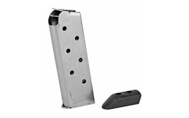 Picture of  Cmc Products 14121 Match Grade  7Rd 45 Acp Fits 1911 Officer Stainless/Black