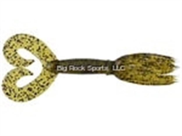 Picture of Chompers Chompers Hg4d10-2-Gs Skirted Grub 4" Twin Tail Grn Pumpkin