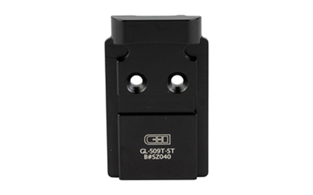 Picture of C&H Precision Gl509tst V4 Mil/Leo Adapter  Black Anodized Holosun 509T Pattern Footprint GL-509T 616943735000