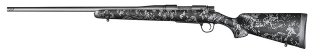 Picture of Christensen Arms 8010110700 Mesa Fft 6.5 Creedmoor 4+1 20" Threaded Barrel, Tungsten Gray Cerakote, Black With Gray Webbing Stock, Left Hand 801-01107-00 691328238499