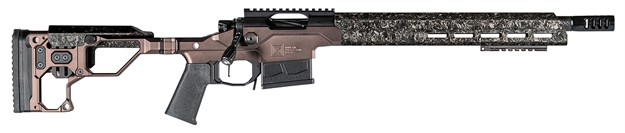 Picture of Christensen Arms 8010300800 Modern Precision  308 Win 16" Threaded Carbon Fiber Barrel 5+1, Black Nitride Finish, Desert Brown Anodized Folding Stock, Polymer Grip 801-03008-00 696528086383