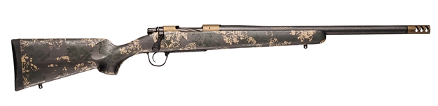 Picture of Christensen Arms 8010620100 Ridgeline Fft 300 Wsm 3+1 20" Carbon Fiber/Threaded Barrel, Burnt Bronze Cerakote, Green With Black/Tan Accents Stock 801-06201-00 696528091684