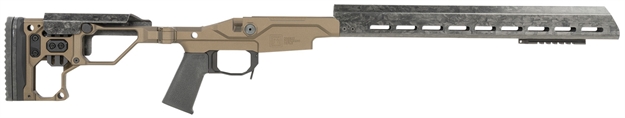 Picture of  Christensen Arms 8100000105 Modern Precision Rifle Chassis Desert Brown For Rem 700 Short Action