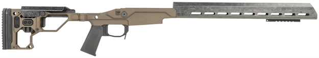 Picture of  Christensen Arms 8100000107 Modern Precision Rifle Chassis Desert Brown For Rem 700 Long Action