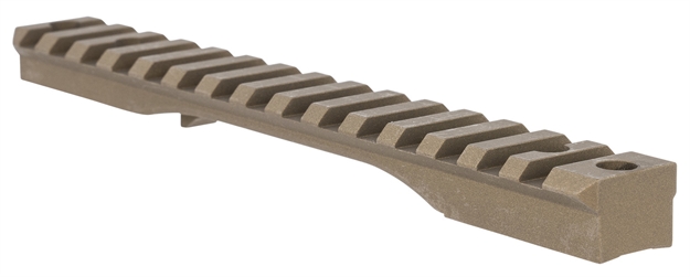 Picture of Christensen Arms 8100001207 One Piece Scope Base-Std Rem 700 Action  Burnt Bronze Cerakote 810-00012-07