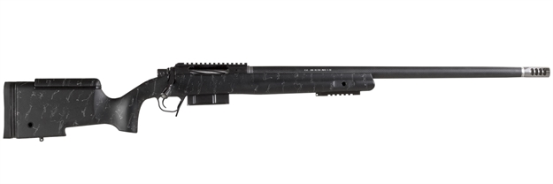 Picture of Christensen Arms 8010400300 BA Tactical Long Range 338 Lapua Mag 3+1 27" Carbon Fiber Barrel, Black Nitride Finish, Black With Gray Webbing Stock 801-04003-00 696528087182