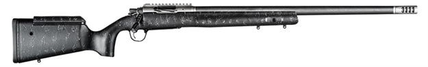 Picture of Christensen Arms 8010700200 Elr  300 Prc 3+1 26" Target Profile Carbon Fiber Barrel, Black Nitride Finish, Black With Gray Webbing Stock 801-07002-00 696528086956