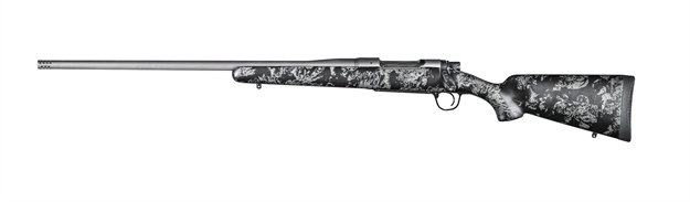 Picture of Christensen Arms 8010110700 Mesa Fft 6.5 Creedmoor 4+1 20" Threaded Barrel, Tungsten Gray Cerakote, Black With Gray Webbing Stock, Left Hand 801-01107-00 691328238499