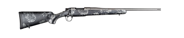 Picture of Christensen Arms 8010107800 Mesa Fft 7Mm Rem Mag 3+1 22" Threaded Barrel, Tungsten Gray Cerakote, Black With Gray Webbing Stock 801-01078-00