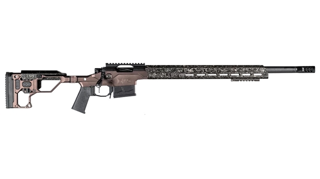 Picture of Christensen Arms 8010310700 Modern Precision  7Mm Prc 26" Threaded Carbon Fiber Barrel 5+1, Black Nitride Finish, Desert Brown Anodized Folding Stock, Polymer Grip 801-03107-00 840290520440