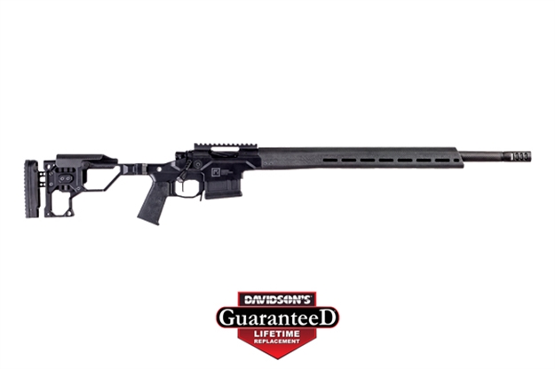 Picture of Christensen Arms 8010300202 Modern Precision  6.5 Creedmoor 5+1 24" Threaded Carbon Fiber Barrel, Black Nitride Finish, Black Anodized With Folding Stock, Polymer Grip 801-03002-02