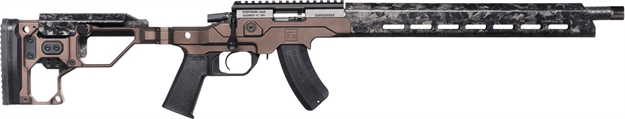 Picture of  Christensen Arms 8011202300 Mpr  22 LR 10+1 16" Black Match Grade Threaded Barrel, Black Nitride Picatinny Rail Receiver, Carbon Fiber M-Lok Handguard, Desert Brown Adj W/Magnelock Technology Stock