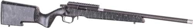 Picture of Christensen Arms 8011201200 Ranger  22 Wmr 9+1 18" Carbon Fiber/Threaded Barrel, Black Anodized Finish, Black With Gray Webbing Stock 801-12012-00 696528095910