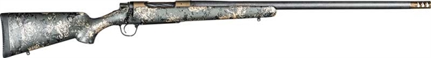 Picture of Christensen Arms 8010620000 Ridgeline Fft 300 Win Mag 3+1 22" Carbon Fiber/Threaded Barrel, Burnt Bronze Cerakote, Green With Black/Tan Accents Stock 801-06200-00