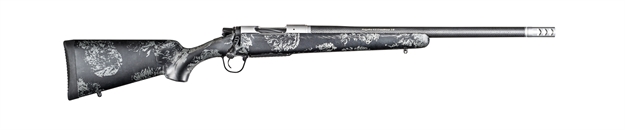 Picture of Christensen Arms 8010616100 Ridgeline Fft Full Size 30 Nosler 3+1, 22" Stainless Steel Threaded Barrel, Stainless Aluminum Receiver, Black W/Gray Accents Fixed Sporter W/Flash Forged Technology Stock 801-06161-00 696528091189