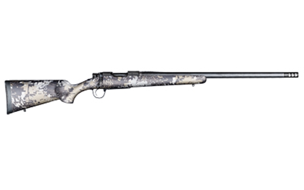 Picture of Christensen Arms 8010627600 Ridgeline Fft 6.5 Prc 3+1 18" Carbon Fiber/Threaded Barrel, Black Nitride, Sitka Elevate II Camo Stock 801-06276-00